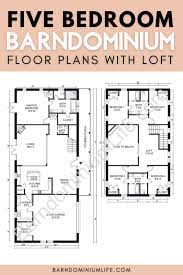The Best 5 Bedroom Barndominium Floor