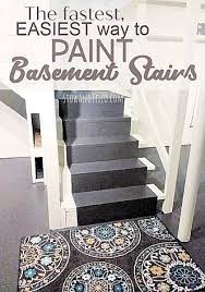 How To Paint Basement Stairs The