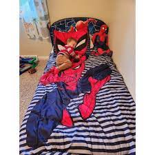 Marvel Spider Man Upholstered Twin Bed