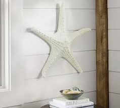 White Starfish Wall Decor Save