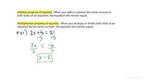 Solving An Equation With Variables On