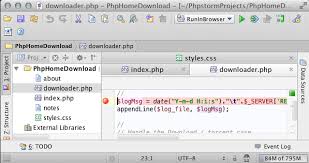configure phpstorm for local php web