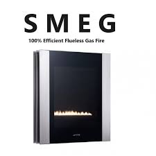 The Smeg P23lin Portrait Flueless Gas Fire