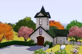 Mod The Sims Quaint Little Chapel Set