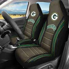 Green Bay Packers 2pcs Car Seat Covers
