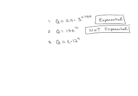 Solved Exponential Functions Problem