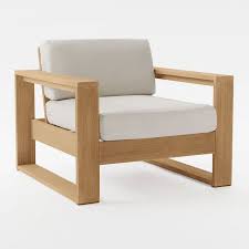 Portside Lounge Chair Driftwood West Elm