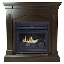 Pleasant Hearth 36 In Natural Gas Compact Vent Free Fireplace System 20 000 Btu