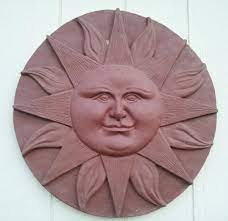 Sun Face Sun Art Ceramic Sun Sun