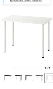 Ikea Linnmon Adils White Table Desk