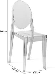 Ghost Chair Transpa Clear Mobelaris