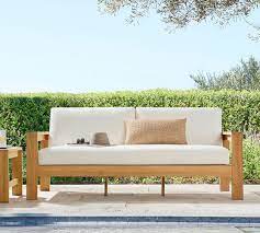 Teak Outdoor Sofas Pottery Barn