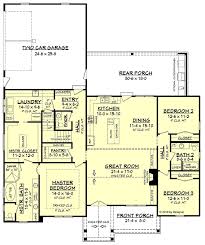 Ranch Style House Plan With Bonus Room