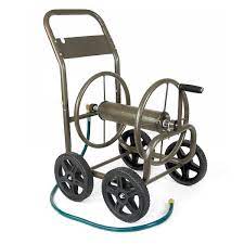 250 Ft 4 Wheel Garden Water Hose Cart