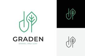 Simple Gardening Logo Icon Design With