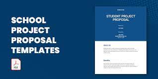 School Project Proposal Template 16