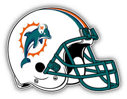 Miami Dolphins Nfl Football Helmet Logo
