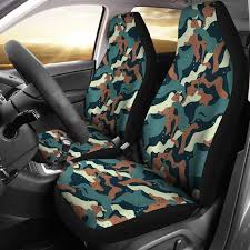Military Camo Car Seat Cover For