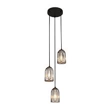 Multi Drop Pendant Light With 3 Facted
