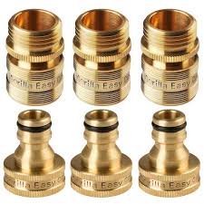 Standard Ght Solid Brass Garden Hose