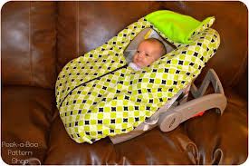 Lullaby Line Car Seat Cover Sewing
