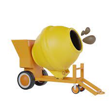 Cement Mixer 3d Icon In Png