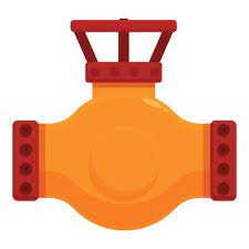 Pipe Valve Vector Art Icons And