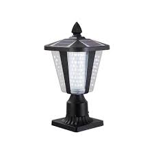 Solar Deck Post Lights The Home Depot