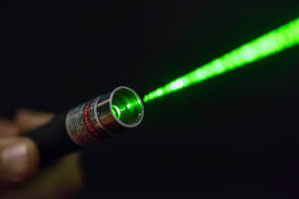 hacked with a laser pointer