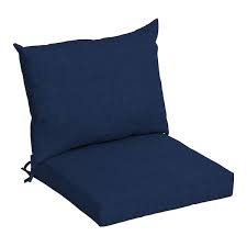 Blue Leala Outdoor Dining Chair Cushion