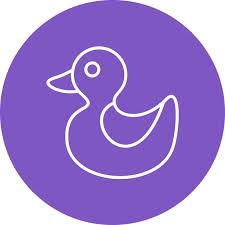 Duckling Icon Vector Image Can Be Used
