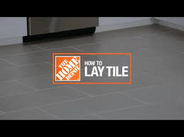 How To Lay Tile The Home Depot