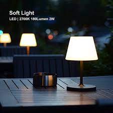 Lotitol Outdoor Table Lamp Cordless Usb