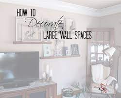 How To Decorate A Large Wall Family