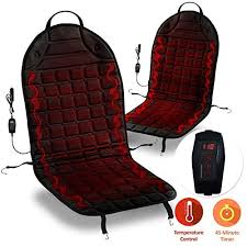 Zone Tech Car Heated Seat Cover Cushion