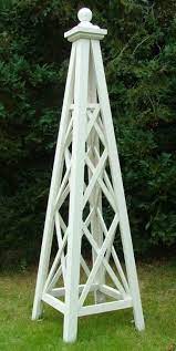 The Gibbs Wooden Garden Obelisk The