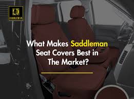 What Makes Saddleman Seat Covers Best