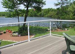 Glass Deck Railing Choose Wood Or