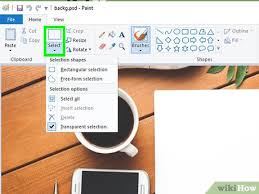 White Background In Microsoft Paint