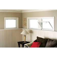 White Hopper Vinyl Window 70 Hopper