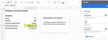 Goal Seek In Google Sheets How To Use