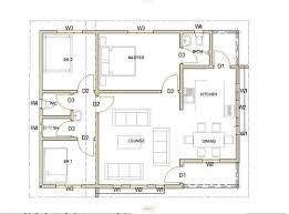 3 Bedroom Master Ensuite House Plan In