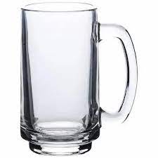 Transapa Glass Plain Beer Mug