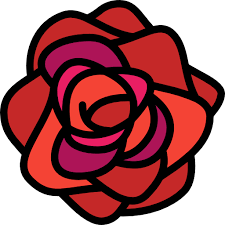 Rose Basic Miscellany Lineal Color Icon
