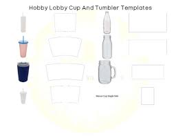 Hobby Lobby Cup Tumbler Template