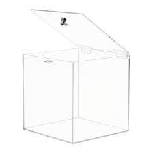 Clear Acrylic Box With Cover Lid 12 X 12 X 12