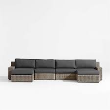 Double Chaise Outdoor Sectional Sofa