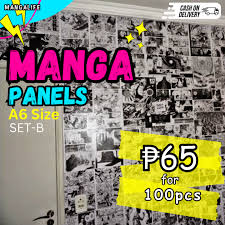 Mangalife Anime Manga Panels Wall