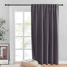 Sliding Glass Door Curtain Panel