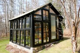 Greenhouse Made From Old Windows